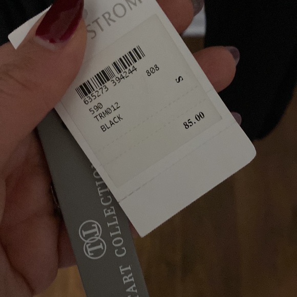 Tart collections black dress with tie waist. BNWT - Picture 4 of 8